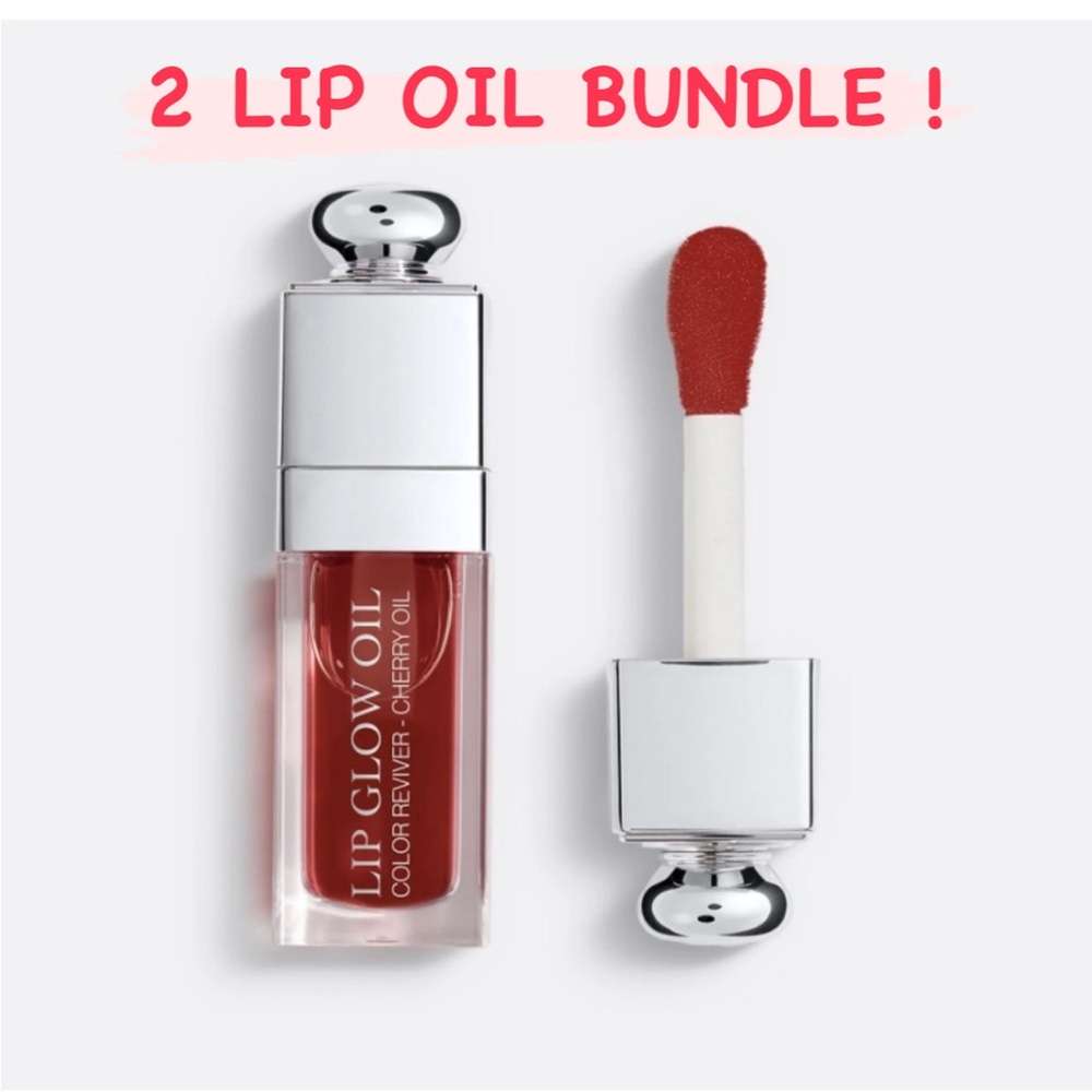 TWO Dior Lip Glow Oil - Cherry Oil